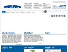 Tablet Screenshot of intermetal.com